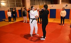 Balıkesir’de kadınlar, judo eğitimlerine başladı