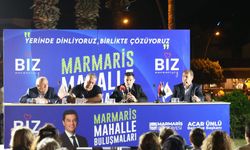 Marmaris’te mahalle buluşmaları başladı