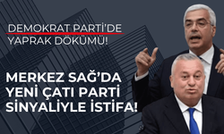 Demokrat Parti'de beklenen ayrılık! Salih Uzun ve Cemal Enginyurt yeni parti sinyaliyle veda etti