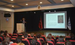 EÜ'de “Atatürk ve Türkçe” konferansı yapıldı