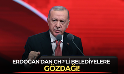 Erdoğan'dan CHP'li belediyelere gözdağı!