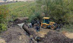 BASKİ ekiplerinden Ovabayındır'a yeni altyapı