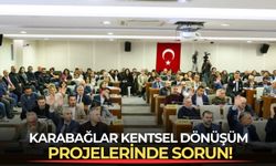 Karabağlar kentsel dönüşüm projelerinde sorun!