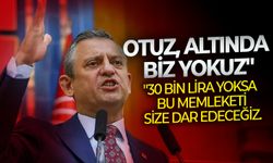 Özgür Özel’den iktidara rest: “Asgari ücret 30 bin olmazsa biz yokuz!”