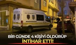 Bir günde 4 kişiyi öldürüp intihar etti!