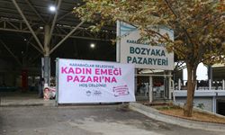 Karabağlar'da "Kadın Emeği Pazarı" açıldı