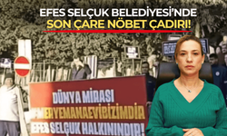 Kapısına kilit vurulma tehlikesi yaşayan Efes Selçuk Belediyesi, çareyi 'Nöbet Çadırı'nda buldu!