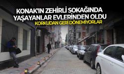 Konak'ta zehirli sokaktaki boşaltılan binalara aileler dönemiyor!