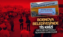 Bornova Belediyesi'nde TİS krizi: Greve bir hafta kala işçilerden uyarı eylemi