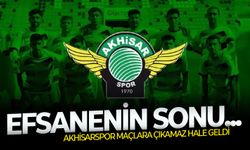 Akhisarspor maçlara çıkamaz hale geldi