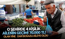 Olan yine dar boğazlı aileye oldu: O şehirde 4 kişilik ailenin geçimi 70.000 TL!