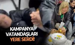 İzmir'de mağaza açılışındaki kampanya vatandaşları yere serdi