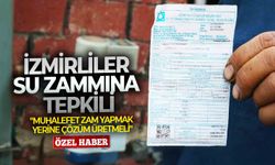 "Muhalefet zam yapmak yerine çözüm üretmeli": İzmirliler su zammına tepkili