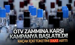 Kaçak içki tüketimi 3 kat arttı: ÖTV zammına karşı kampanya başlatıldı!