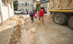 Gaziemir’de Bülbül Sokak’a yeni altyapı