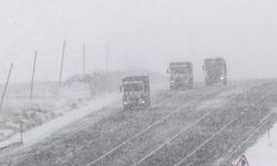 Ardahan'da etkili olan kar ve tipi ulaşımda aksamalara neden oldu