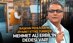 Menemen Belediye Başkanı Pehlivan'ın türbesinde dua ettiği Şeyh Esad Erbili, Mehmet Ali Erbil'in büyük dedesi çıktı!