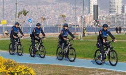 Bisikletli zabıtalar İzmir için pedal çeviriyor