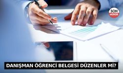 Danışman öğrenci belgesi düzenler mi?