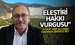 "Avukat Arif Ali Cangı hakkında şikâyete ret: Eleştiri hakkı vurgusu"