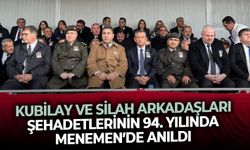 Kubilay ve silah arkadaşları şehadetlerinin 94. yılında Menemen’de anıldı