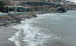 Poyraz fırtınası deniz ulaşımını aksattı