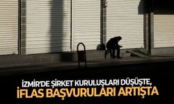 İzmir'de şirket kuruluşları düşüşte, iflas başvuruları artışta