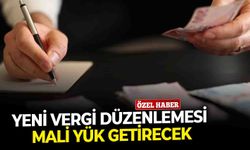 Yeni vergi düzenlemesi mali yük getirecek