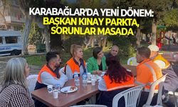 Karabağlar'da yeni dönem: Başkan Kınay parkta, sorunlar masada!