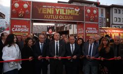 Yunusemrede yeni yıl çarşısı coşkuyla açıldı!