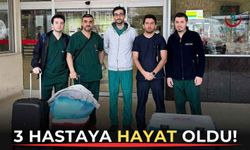 Denizli'de beyin ölümü gerçekleşen adamın organları 3 hastaya umut oldu!