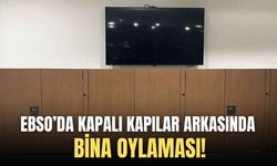 Ebso’da kapalı kapılar arkasında bina oylaması