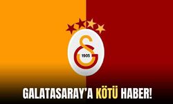 Galatasaray'a kötü haber!