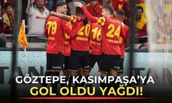 Göztepe, Kasımpaşa'ya gol oldu yağdı!