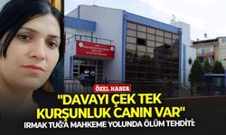 Irmak Tuğ'a mahkeme yolunda ölüm tehditi: "Davayı çek tek kurşunluk canın var"