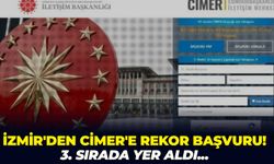 İzmir'den CİMER'e rekor başvuru! 3. sırada yer aldı...