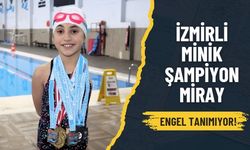 İzmirli Minik Şampiyon Miray : Engelleri aştı Türkiye’ye madalyalar kazandırdı!