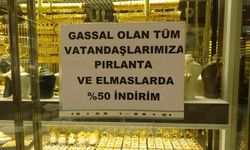 Kuyumcudan şaşırtan kampanya: Gassallara yüzde 50 indirim!