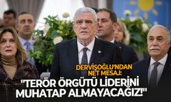 Dervişoğlu'ndan net mesaj: "Terör örgütü liderini muhatap almayacağız!"