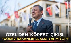 Özel'den 'Körfez' çıkışı: ''Görev bakanlıkta ama yapmıyor!''