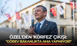 Özel'den 'Körfez' çıkışı: ''Görev bakanlıkta ama yapmıyor!''