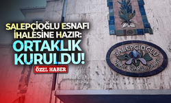 Salepçioğlu esnafı ihalesine hazır: Ortaklık kuruldu!