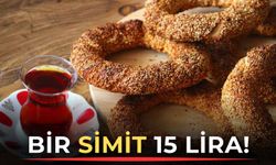 Bir simit 15 lira!