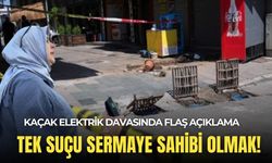 Kaçak elektrik davasında flaş açıklama: Tek suçu sermaye sahibi olmakmış!