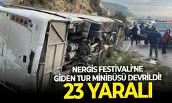 Aydın’da tur minibüsü devrildi: 23 yaralı