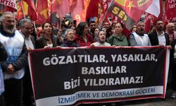 İzmir’de 1 Mayıs öncesi gözaltılara tepki: Sesimiz her zamankinden gür çıkacak!