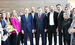 AK Parti teşkilatı Yerlikaya'yı karşıladı
