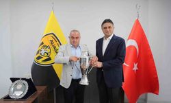 Aliağa FK şampiyonluk kupasına kavuştu!