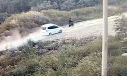 Aydın Kuşadası'nda film sahnesi gibi kovalamaca!