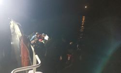 Midilli’ye kaçmak isteyenler göçmenler sahil güvenliğe takıldı!